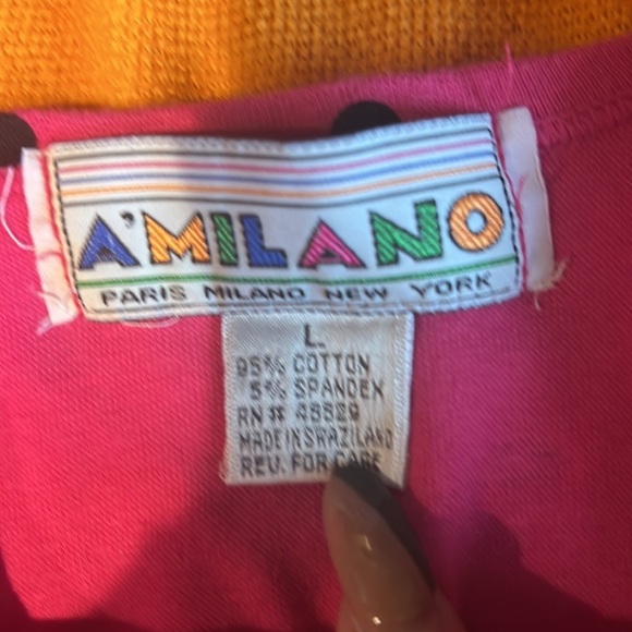 A’Milano Vintage Crop Top - Picture 4 of 7